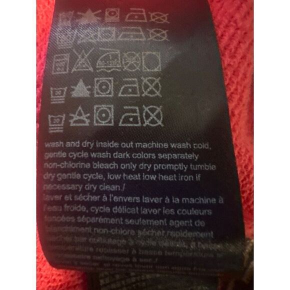 Tommy Hilfiger Pink Logo Cre Neck Sweatshirt Size Large - Picture 14 of 16